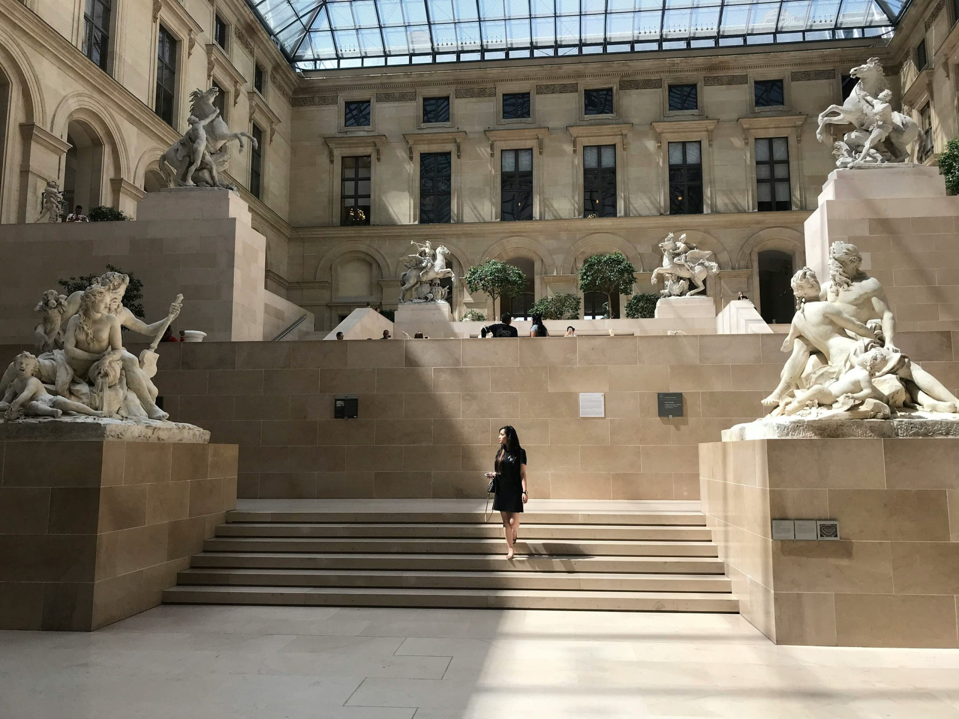Hotel pas de calais musee du louvre cour marly